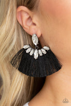 Load image into Gallery viewer, Formal Flair - Black Earring Paparazzi
