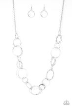 Load image into Gallery viewer, Natural-Born RINGLEADER - Silver Necklace Paparazzi
