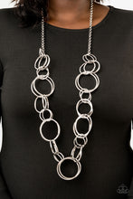 Load image into Gallery viewer, Natural-Born RINGLEADER - Silver Necklace Paparazzi

