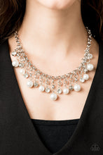 Load image into Gallery viewer, HEIR-headed - White Pearl Necklace Paparazzi
