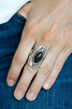 Load image into Gallery viewer, PLAIN Ride - Black Ring Paparazzi
