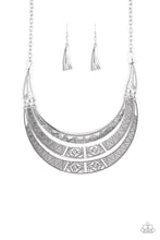 Load image into Gallery viewer, Take All You Can GATHERER - Silver Necklace Paparazzi
