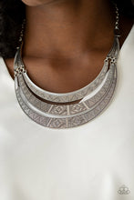 Load image into Gallery viewer, Take All You Can GATHERER - Silver Necklace Paparazzi
