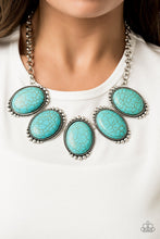 Load image into Gallery viewer, Prairie Goddess Turquoise Necklace Paparazzi
