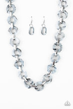 Load image into Gallery viewer, Fashionista Fever - Silver Acrylic Necklace Paparazzi
