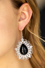 Load image into Gallery viewer, Incredibly Celebrity - Black Pearl Earring Paparazzi
