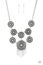 Load image into Gallery viewer, Modern Medalist Siver Necklace Paparazzi
