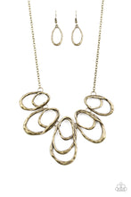 Load image into Gallery viewer, Paparazzi Terra Storm - Brass Necklace
