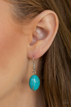 Load image into Gallery viewer, Island Queen - Blue Turquoise Necklace Paparazzi
