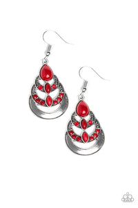 Boho Brilliance - Red Earring Paparazzi