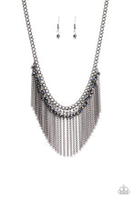 Load image into Gallery viewer, Divinely Diva - Blue Blue Necklace Paparazzi
