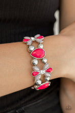 Load image into Gallery viewer, Fabulously Flourishing - Pink Bracelet Paparazzi
