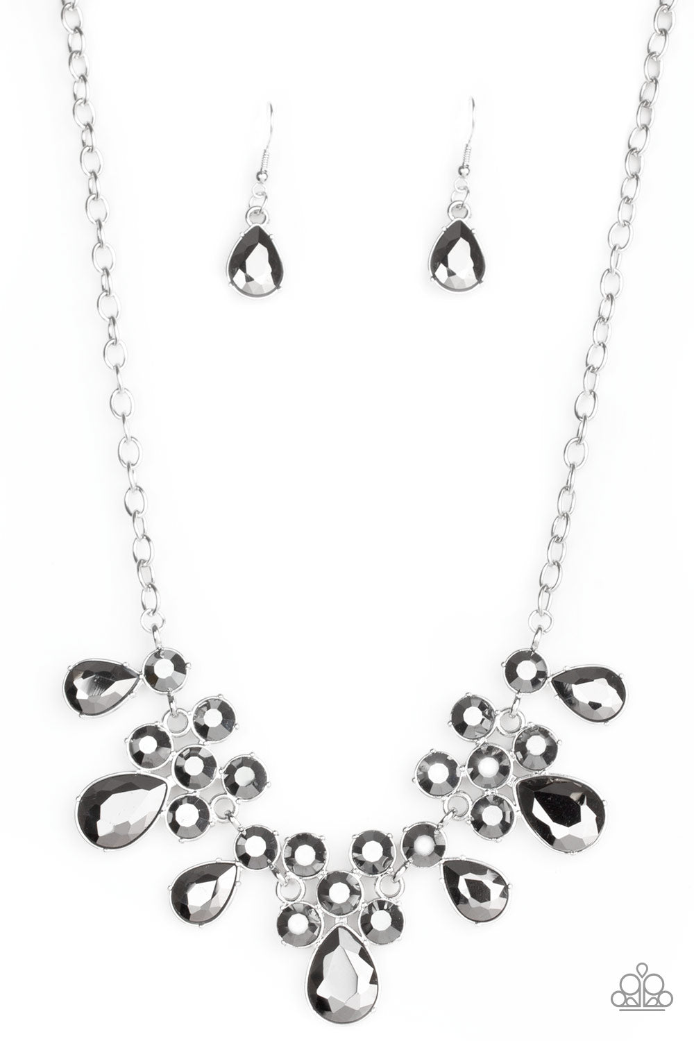 Paparazzi Debutante Drama - Hematite Necklace