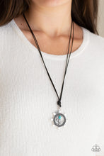 Load image into Gallery viewer, Sea Bird - Blue urban Necklace Paparazzi
