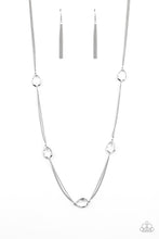 Load image into Gallery viewer, Teardrop Timelessness - White Necklace Paparazzi
