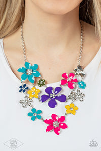 Paparazzi Zi Collection Necklace 2013 - Multi Flower ZI Necklace