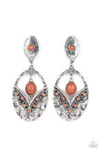 Load image into Gallery viewer, Terra Tribute - Brown Stone Earring Paparazzi
