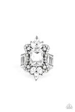 Load image into Gallery viewer, Paparazzi Things That Go Boom! - White Rhinestone Ring
