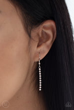 Load image into Gallery viewer, Paparazzi Double The Diva - White Rhinestone Necklace
