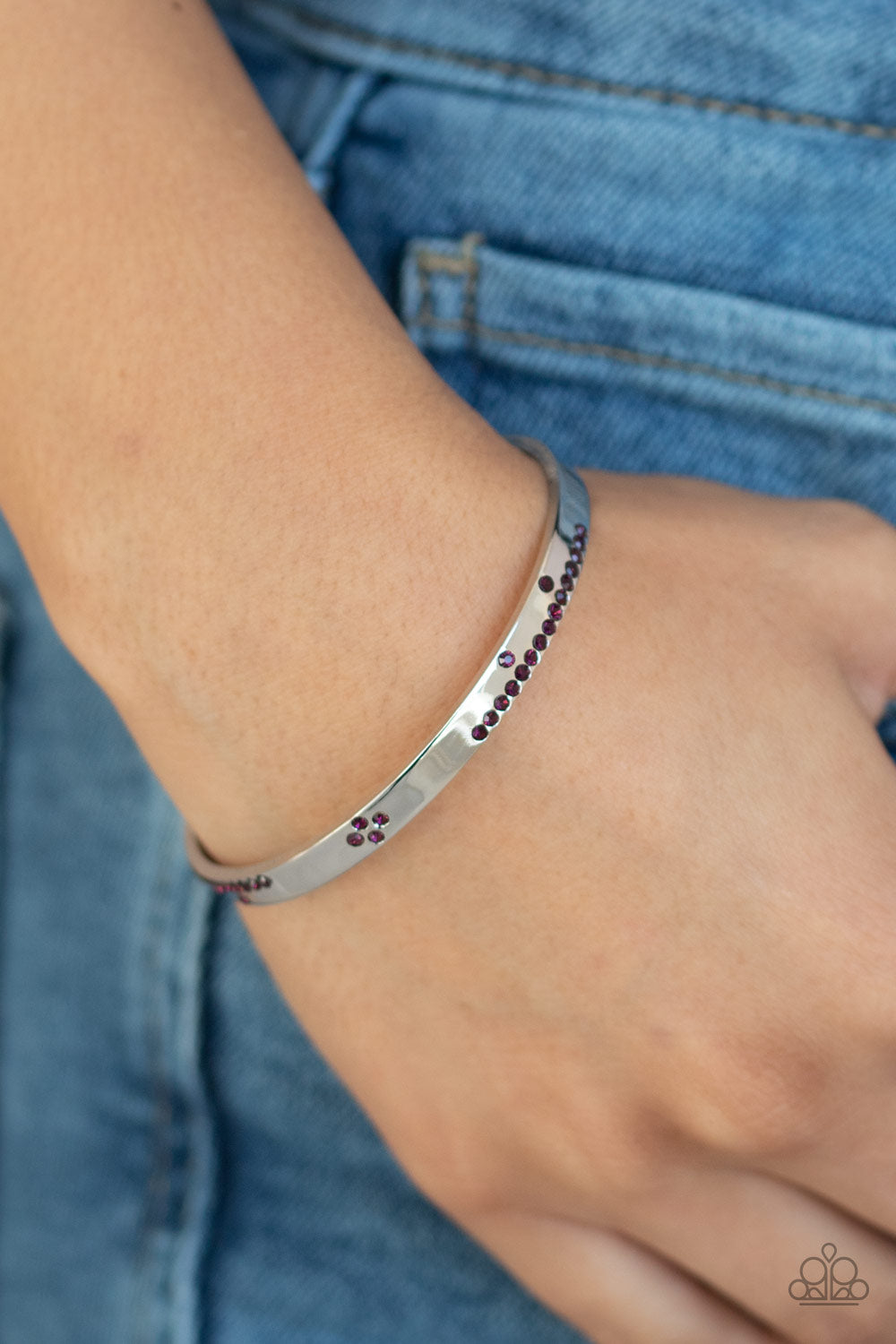 Dainty Dazzle - Purple Bracelet Paparazzi