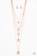 Load image into Gallery viewer, Medallion Marvel - Copper Necklace Paparazzi
