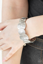 Load image into Gallery viewer, Pleasantly Posy - Silver Bracelet Paparazzi
