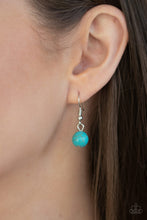 Load image into Gallery viewer, Sedimentary Colors - Blue Turquoise Necklace Paparazzi
