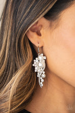 Load image into Gallery viewer, Paparazzi High-End Elegance - White Pearl Earring
