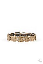 Load image into Gallery viewer, Hammered Harmony - Brass Bracelet Paparazzi
