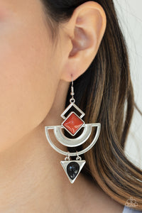 Geo Gypsy - Multi Earring Paparazzi