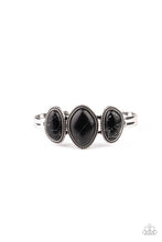 Load image into Gallery viewer, Stone Shrine - Black Stone Bracelet Paparazzi
