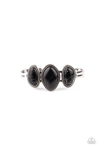 Stone Shrine - Black Stone Bracelet Paparazzi
