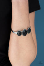 Load image into Gallery viewer, Stone Shrine - Black Stone Bracelet Paparazzi
