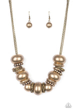 Load image into Gallery viewer, Paparazzi Only The Brave - Brass Necklace
