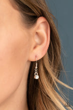 Load image into Gallery viewer, Paparazzi Sassy As They Come - White Rhinestone Necklace
