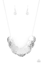 Load image into Gallery viewer, RADIAL Waves - Silver Necklace Paparazzi
