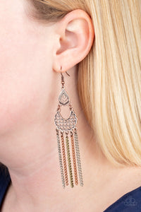 Insane Chain - Multi Earring Paparazzi
