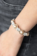 Load image into Gallery viewer, Paparazzi Elegant Entertainment - Brown Bracelet
