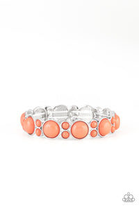 Bubbly Belle - Orange Bracelet Paparazzi