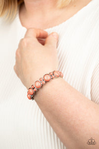 Bubbly Belle - Orange Bracelet Paparazzi