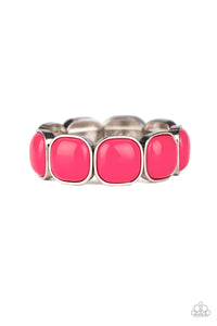 Vivacious Volume - Pink Bracelet Paparazzi