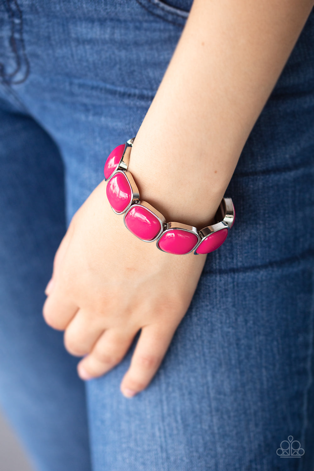 Vivacious Volume - Pink Bracelet Paparazzi