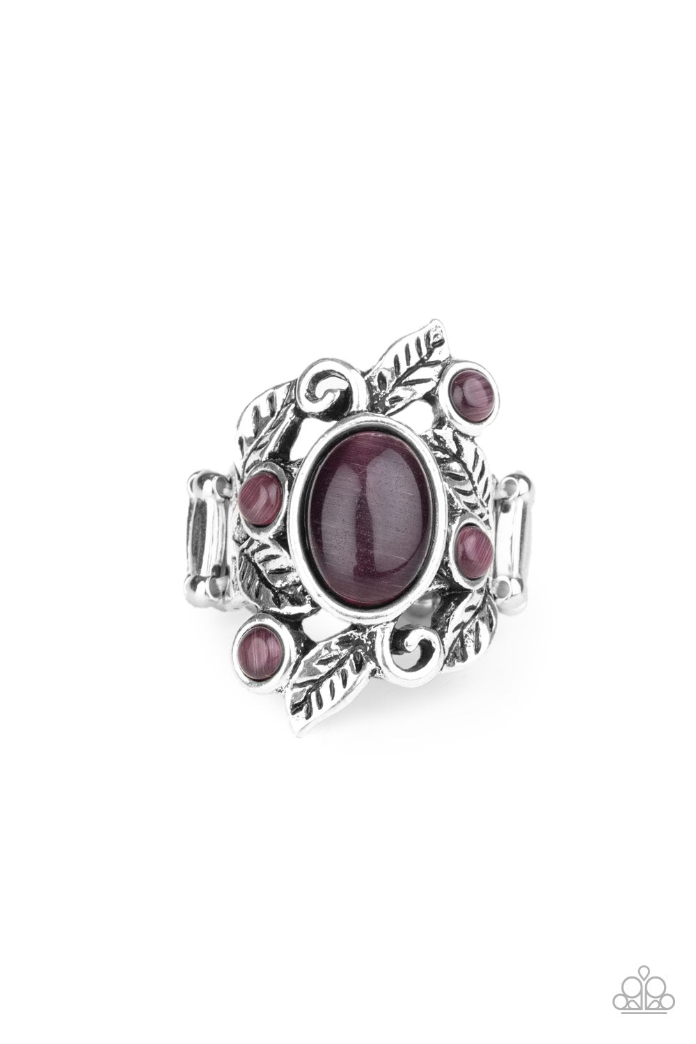 Tropical Dream - Purple Moonstone Ring Paparazzi