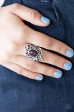 Load image into Gallery viewer, Tropical Dream - Purple Moonstone Ring Paparazzi
