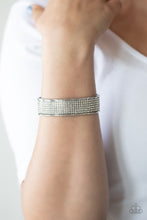 Load image into Gallery viewer, Paparazzi Cant Believe Your ICE - White Bracelet
