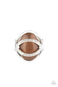 Endless Enchantment - Brown Moonstone Ring Paparazzi