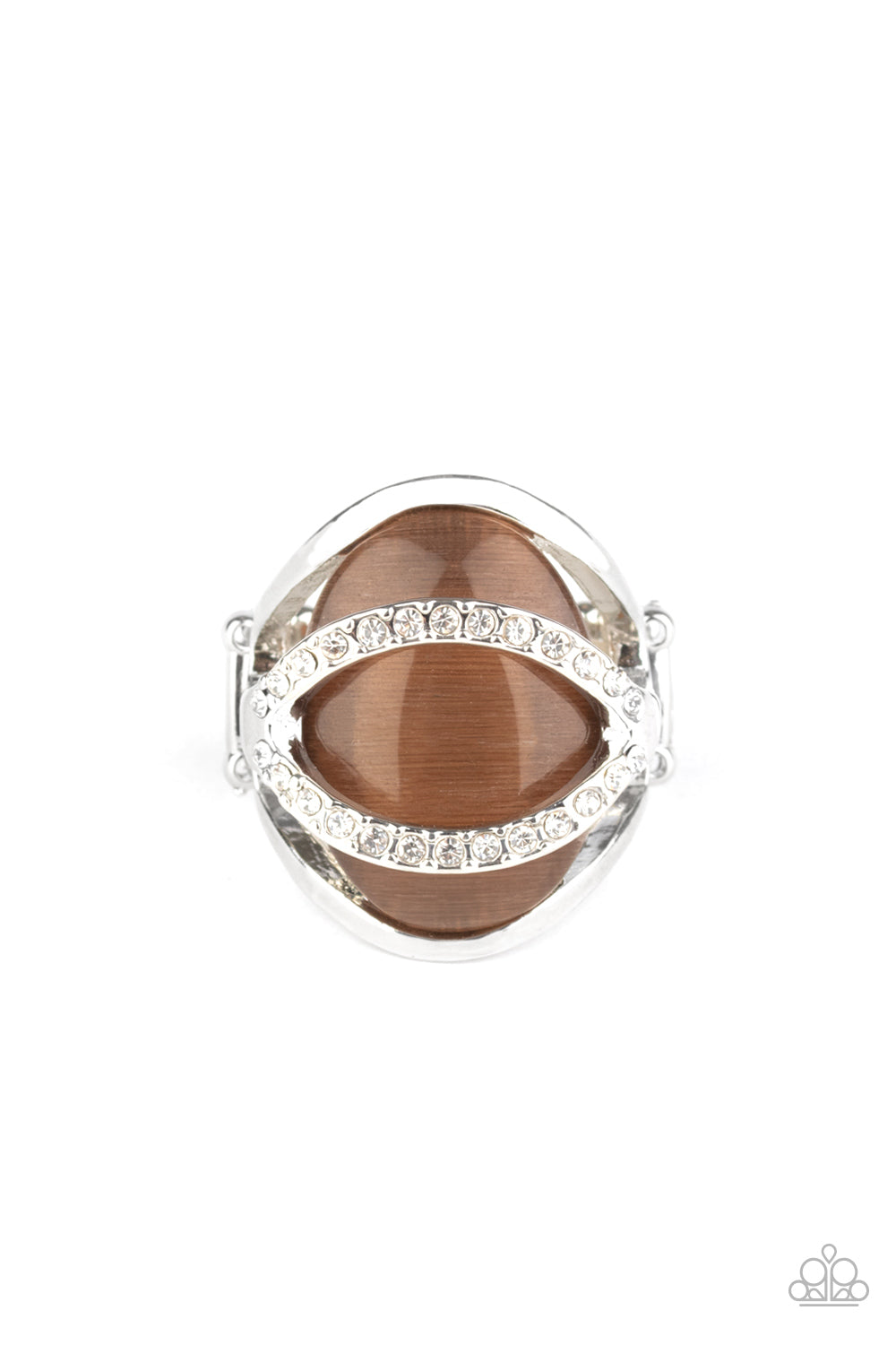 Endless Enchantment - Brown Moonstone Ring Paparazzi