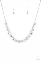 Load image into Gallery viewer, Paparazzi Girls Gotta Glow - White Rhinestone Necklace
