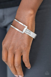 America The BRAVE - Silver Bracelets Paparazzi