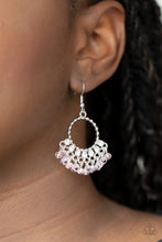 Load image into Gallery viewer, Charmingly Cabaret - Pink Earring Paparazzi
